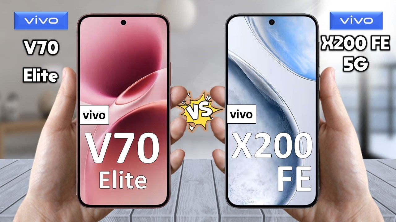 vivo V70 Elite Vs vivo X200 FE - Full Comparison 🔥 Which is BEST for You?
