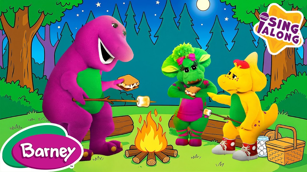 Mmmm S'Mores! | More Barney Nursery Rhymes and Kids Songs