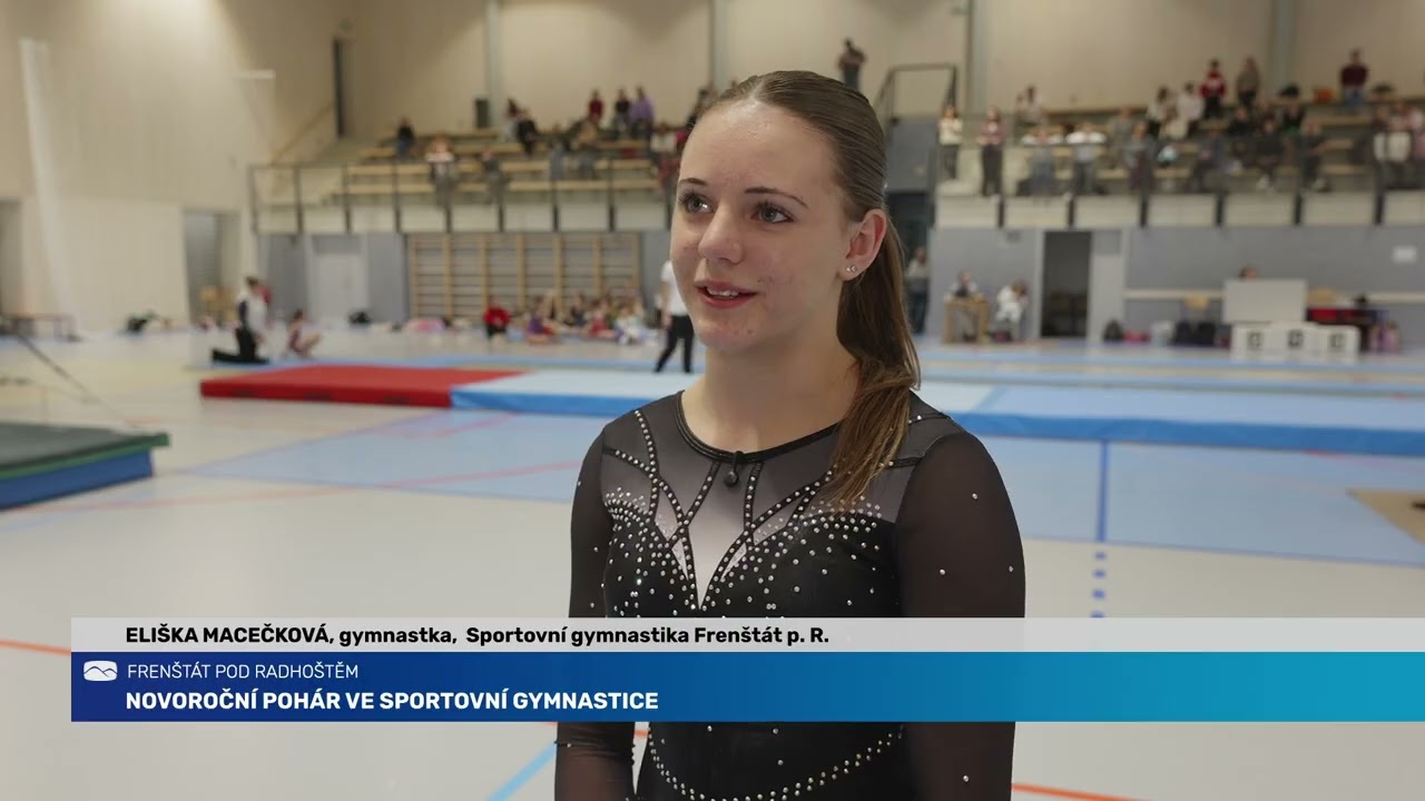 Přes sto gymnastek ve Frenštátě: Domácí oddíl zahájil rok 2026 velkým závodem