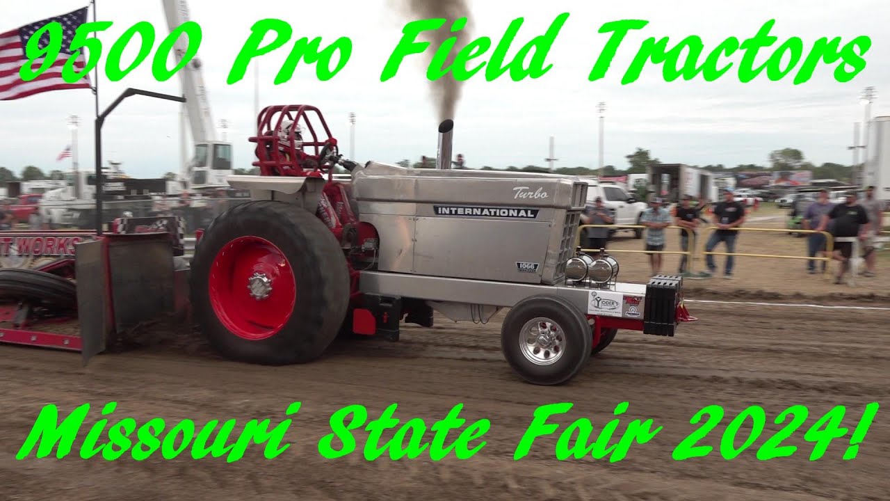 9500 Pro Field Tractors from the 2024 Missouri State Fair!