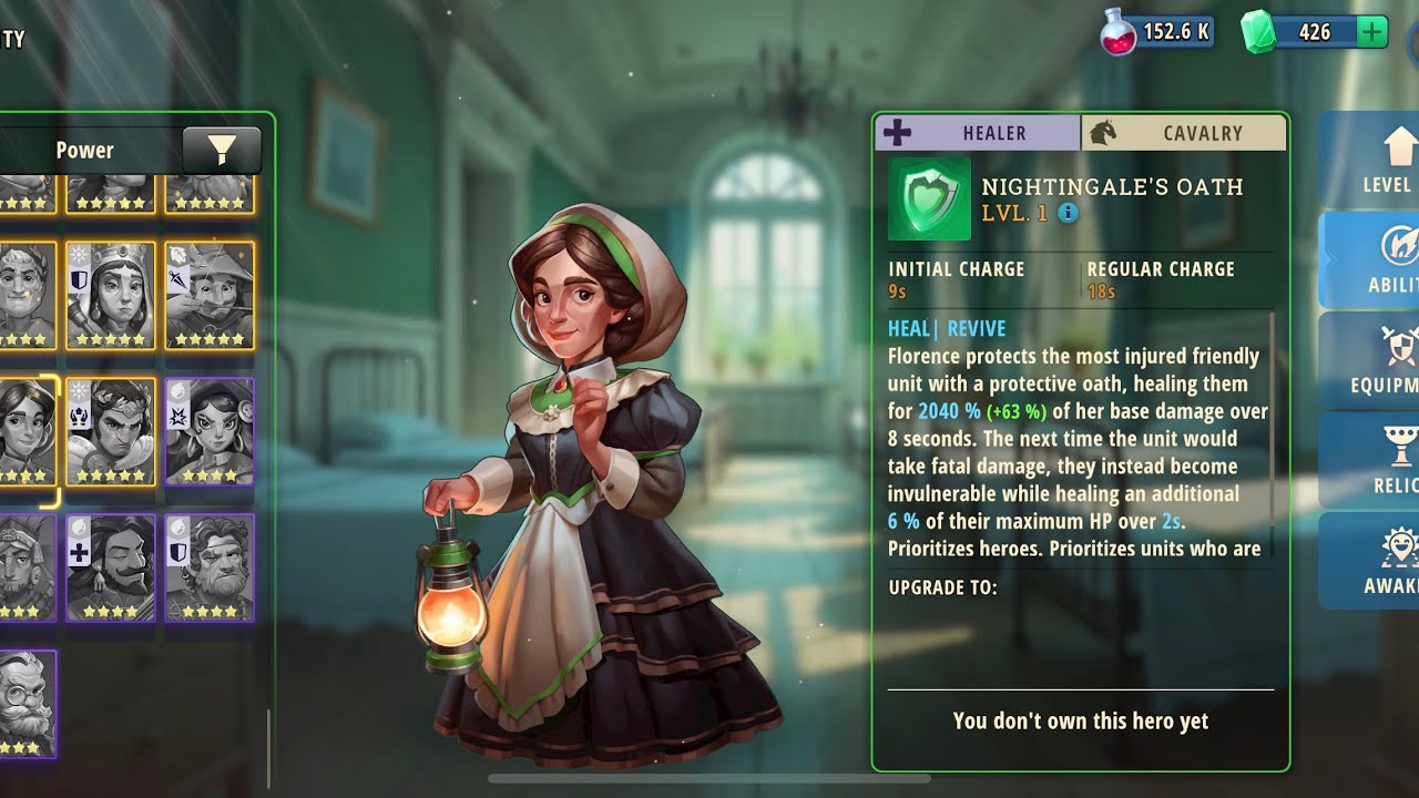 The new 5 stars champion healer is unbelievable 