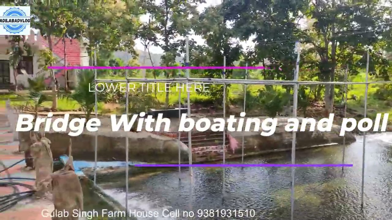Hidden Beautiful place in Adilabad Bet You dnt know about this place In Adilabad Gulab Singh Resort