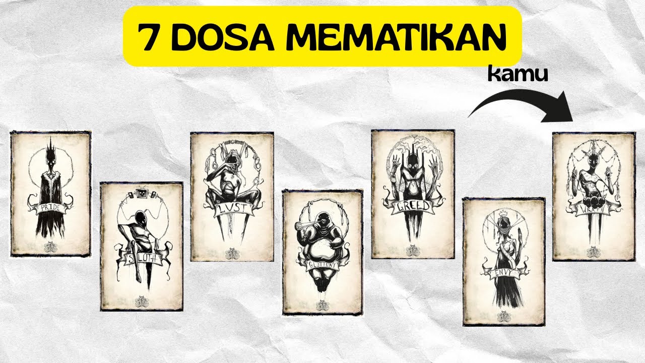 Tanpa Sadar, Seven Deadly Sins Sudah Menguasai Hidup Kita