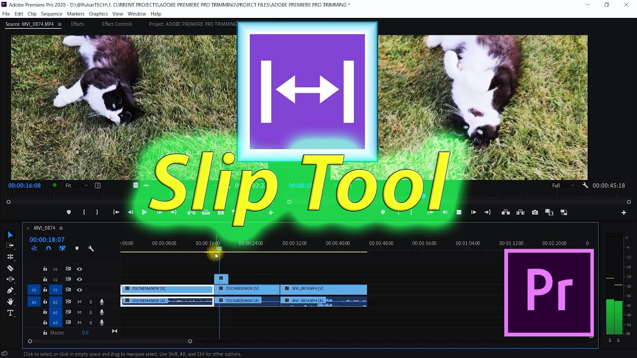 Adobe Premiere Pro Slip Tool Explained | Edit Faster Without Moving Clips