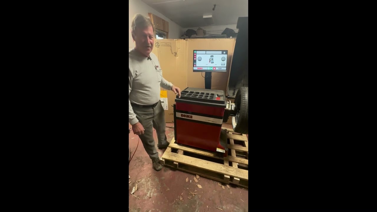 How to Calibrate a Coats 1600 Wheel Balancer