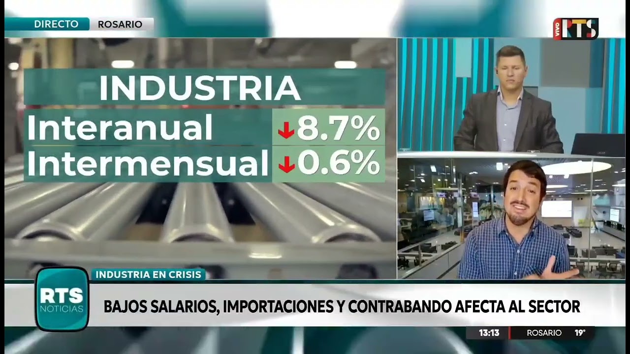 La industria y la construcción siguen en caída ¿Algún sector de salva?