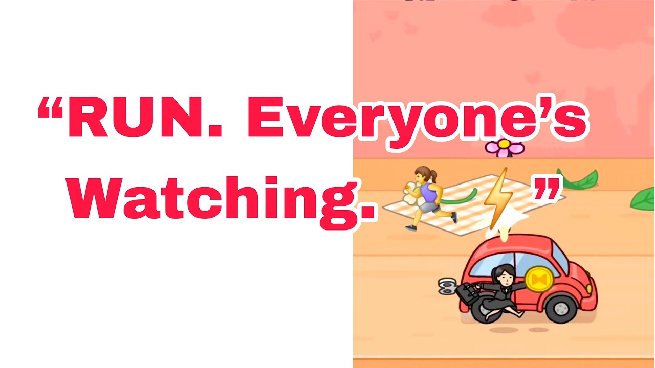 “Run faster. Hide better. Survive the student life.” 🏃‍♂️💨 #viralvideogaming