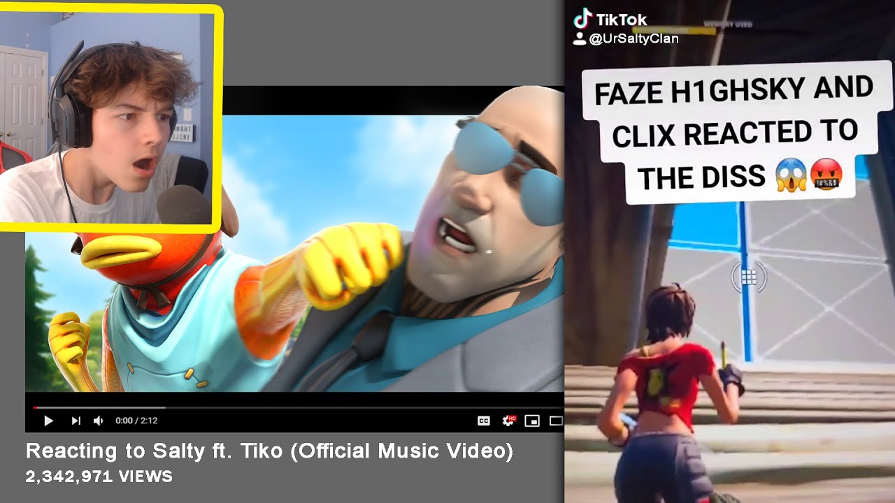 Famous YouTubers REACT to my TIKTOK Clan Diss Track…