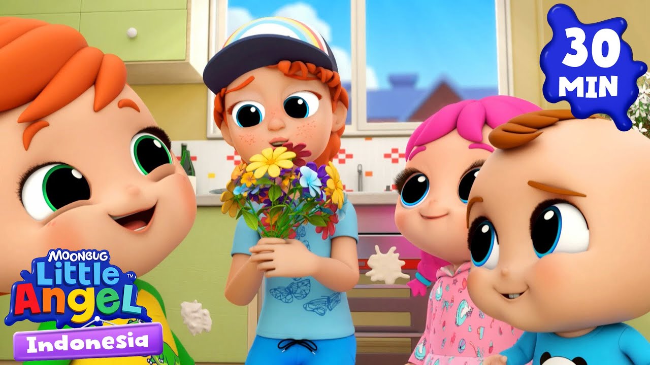 Beratnya Mengasuh Bayi | Little Angel Indonesia | Kartun dan Lagu Anak Favorit