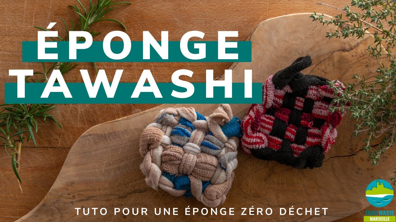 Tuto éponge tawashi