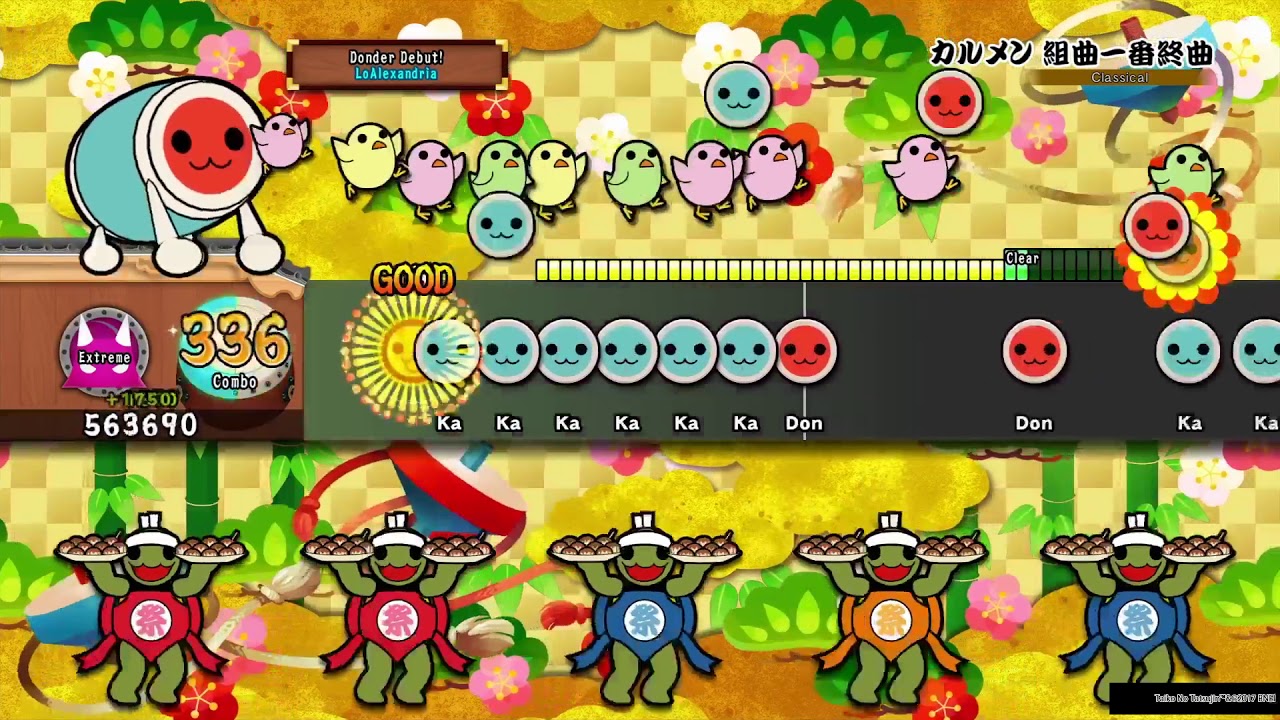 Taiko No Tatsujin - Extreme FC gameplay