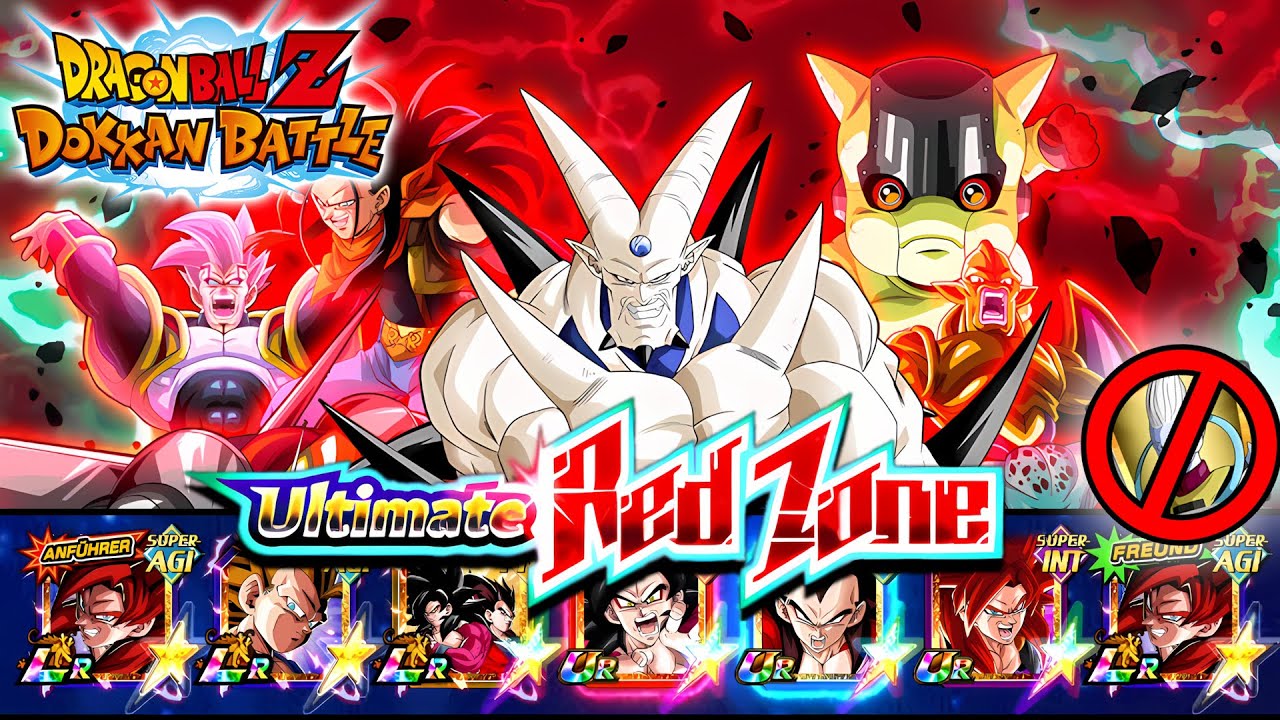 Level 1 - 6: GT Edition - *New* ULTIMATE RED ZONE • DBZ: Dokkan Battle (4K 60FPS)