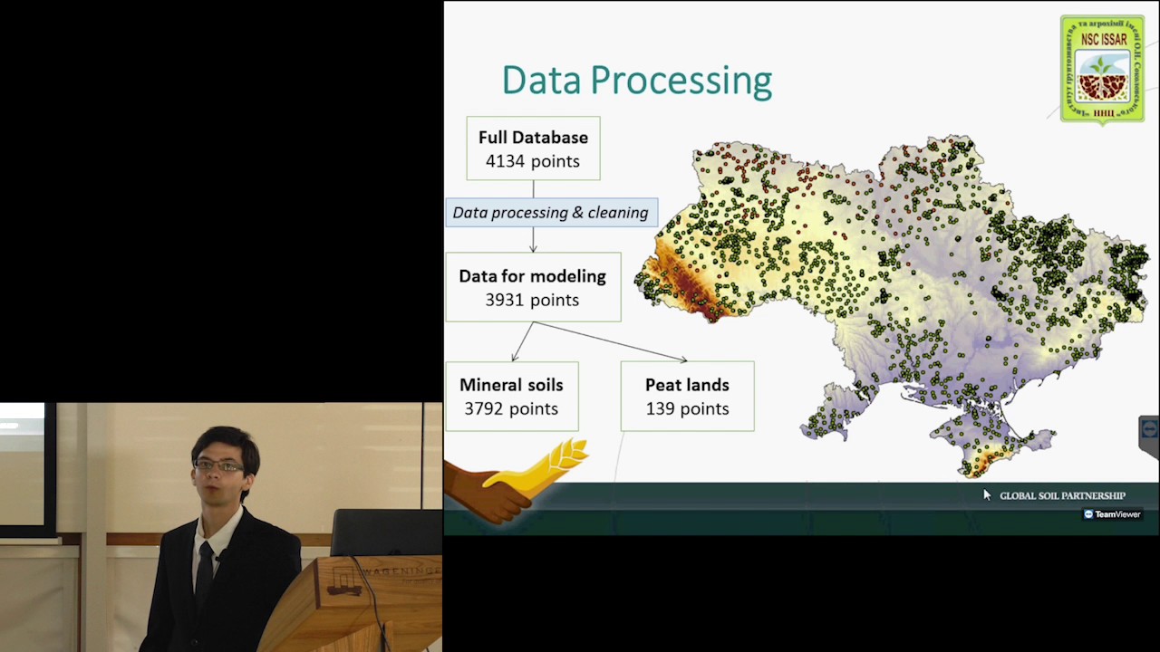 Global Soil Organic Carbon Map Training Preparation, Ukraine &ndash; Wageningen (The Netherlands)
