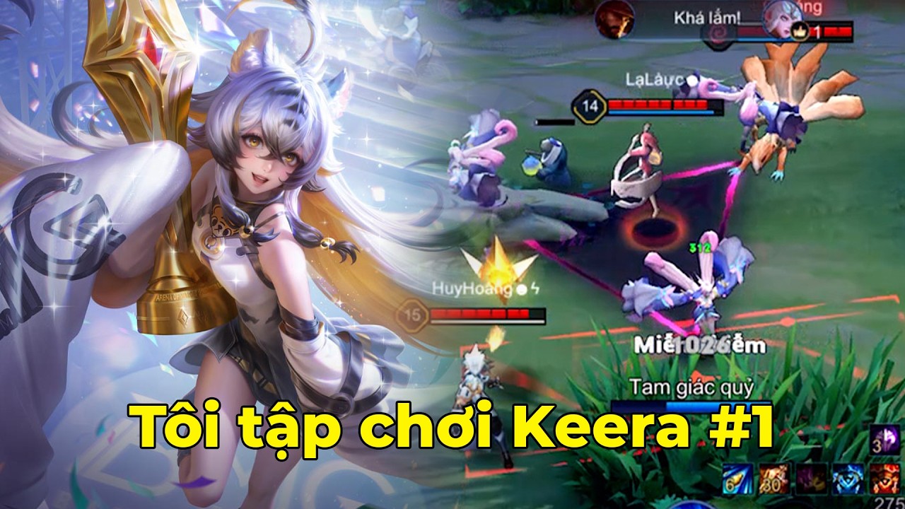 Tôi chơi Kerra các bạn đoán rank hiện tại | Liên quân #1