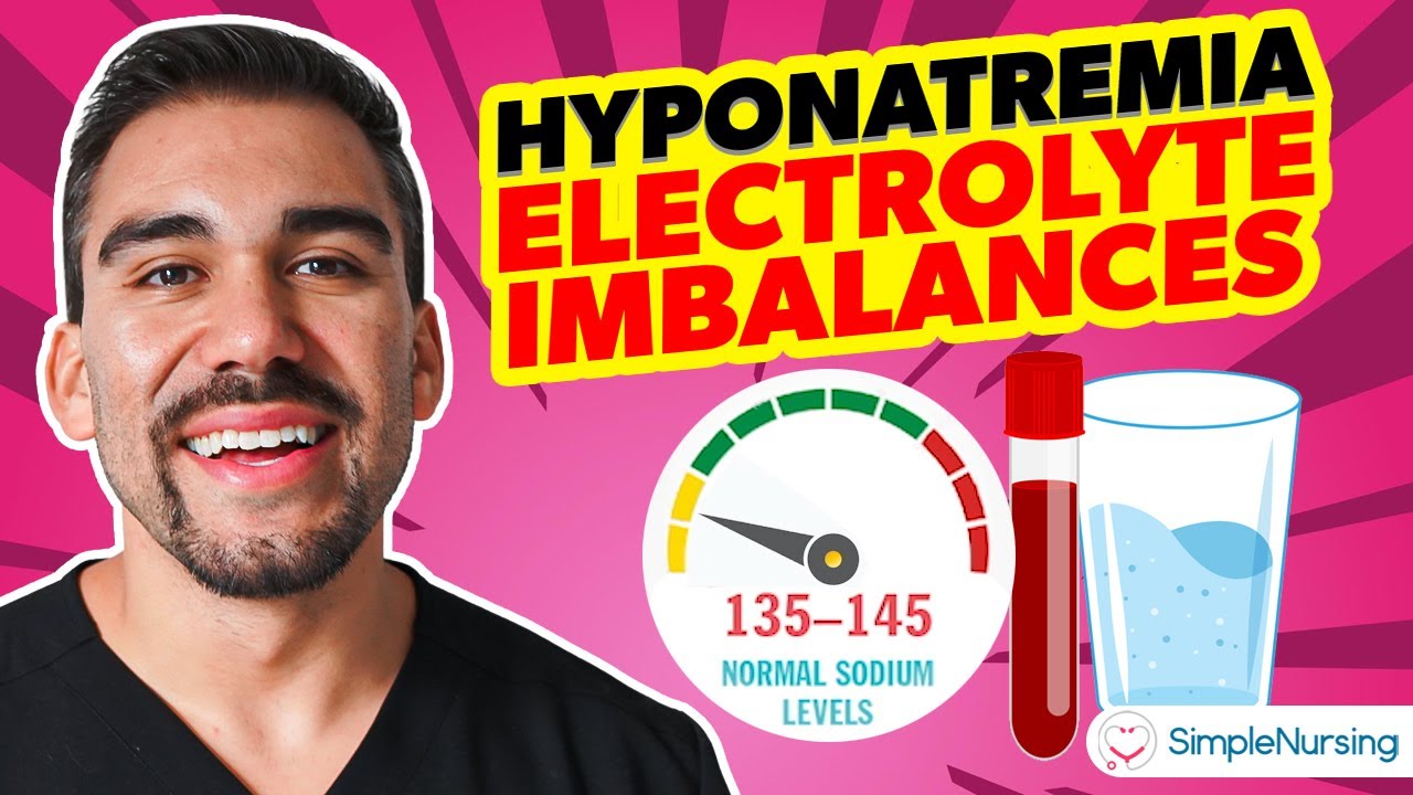 Zaburzenia r&oacute;wnowagi elektrolitowej | Hiponatremia (niski poziom sodu)