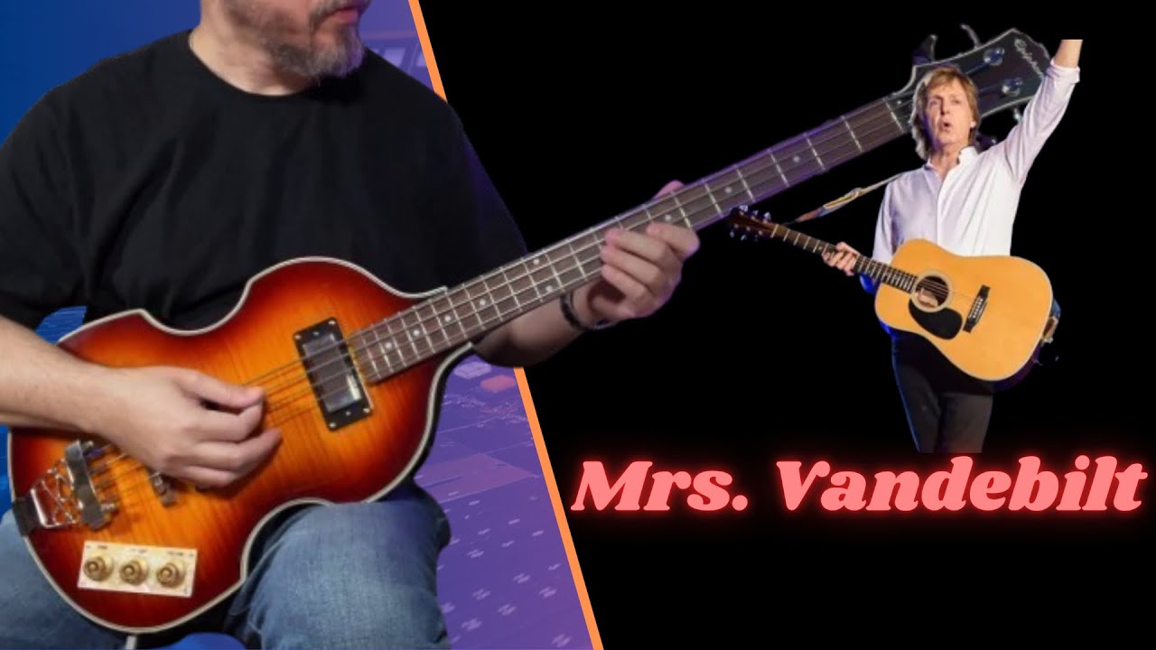 Paul McCartney - Mrs. Vandebilt (Bass Cover)