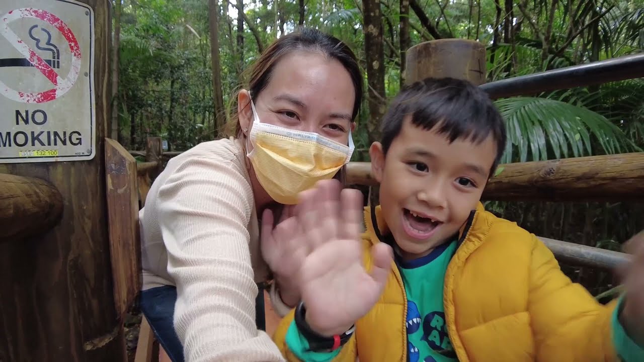 Trip to Tamborine Mountain 2021 GLOW WORM Cave | Australia | The Galon Family