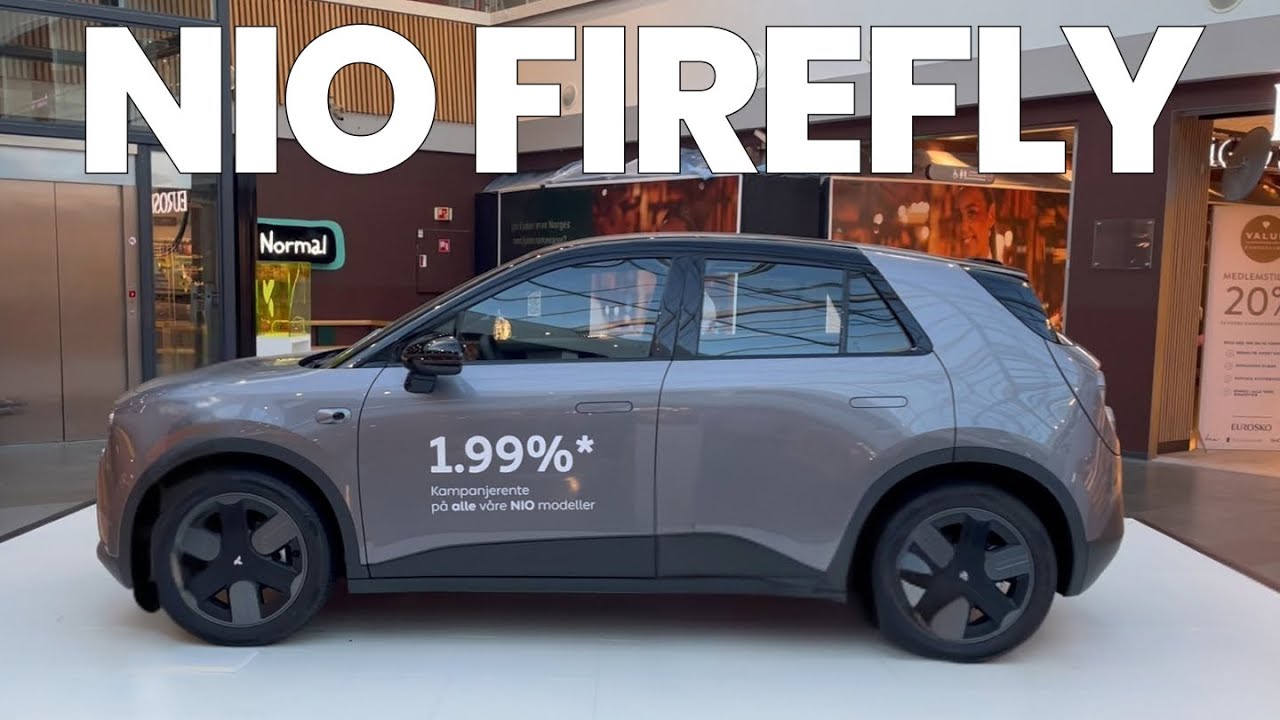 NIO Firefly летает высоко в Норвегии! Смотрите, что я нашёл