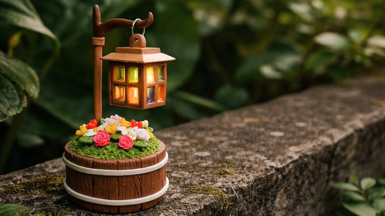 Мини-сад из полимерной глины - мастер-класс по лепке из полимерной глины