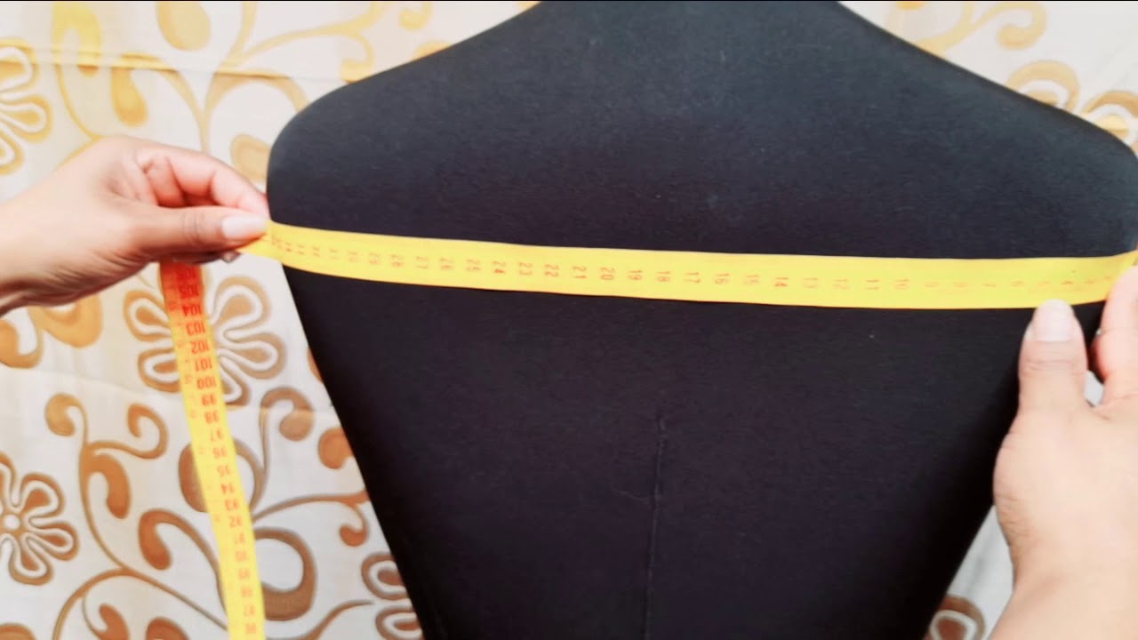 CÓMO TOMAR MEDIDAS DEL CUERPO PARA CONFECCIONAR PRENDAS DE VESTIR.