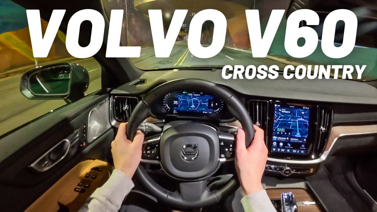 2026 Volvo V60 Cross Country | POV Night Drive