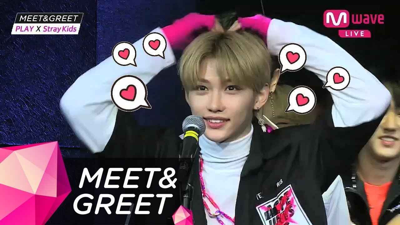[MEET&GREET] Lovely Stray Kids 'Heart game'♥