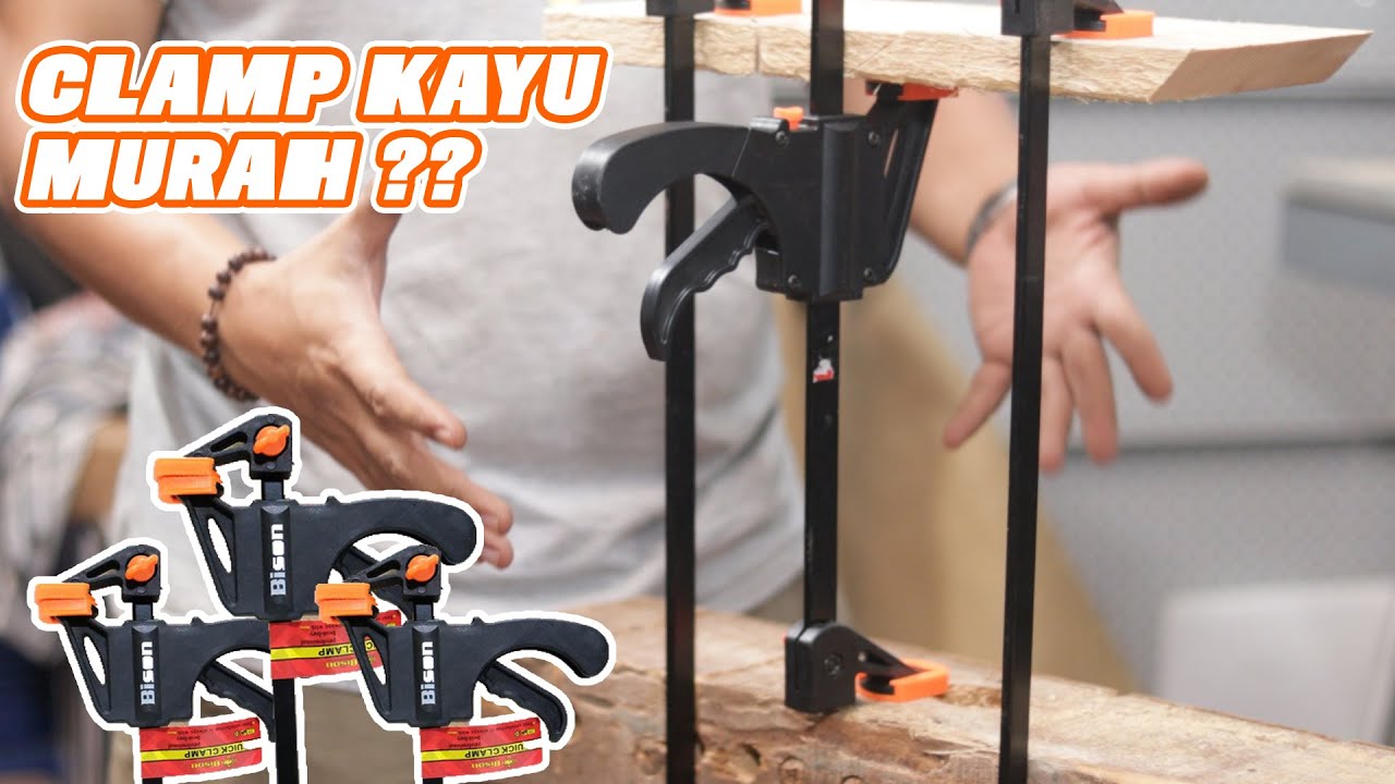 Uji seberapa kuat CLAMP KAYU F BISON