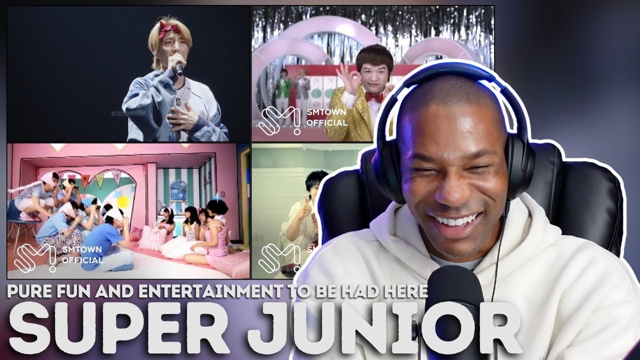 SUPER JUNIOR | Units: Dorothy, Ceremony, Rokkugo!!!, Pajama Party, Cooking? Cooking! MV REACTION