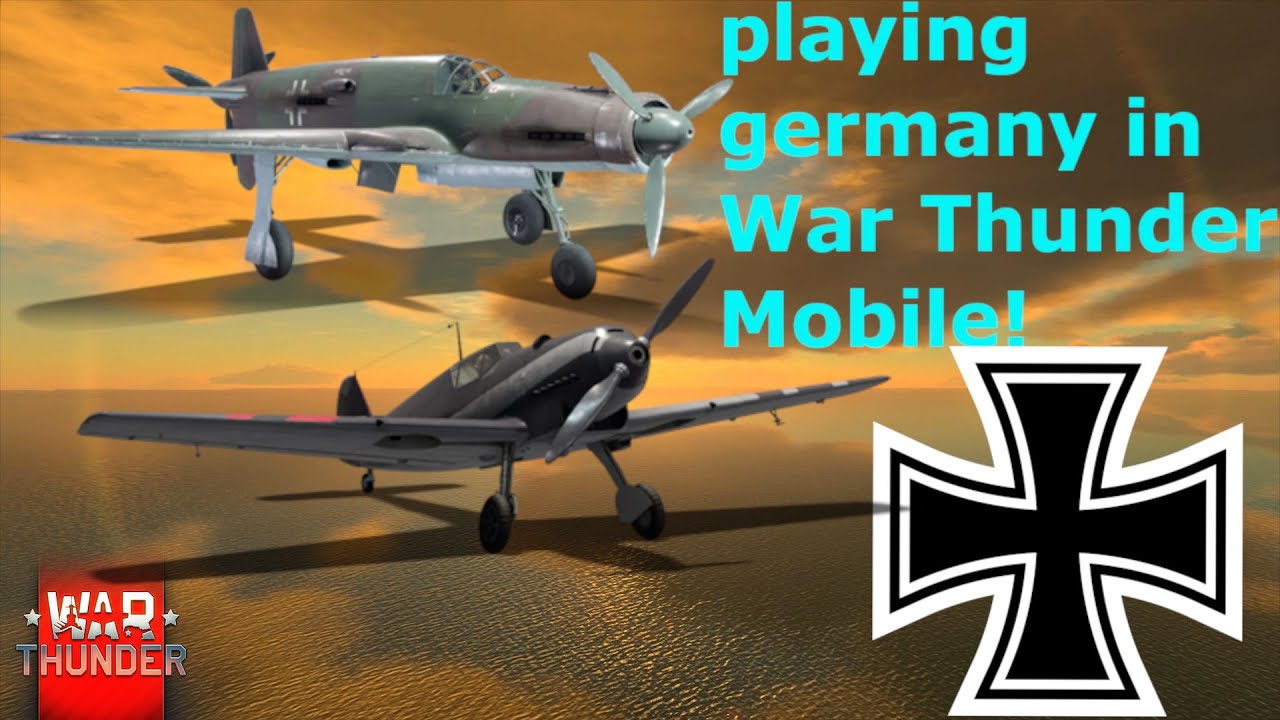 Playing Germany in War Thunder Mobile