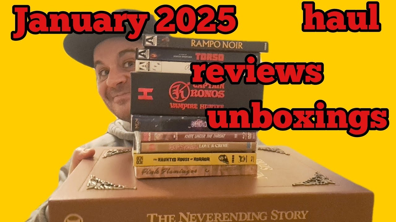 JANUARY 2025 HAUL / REVIEWS / UNBOXINGS