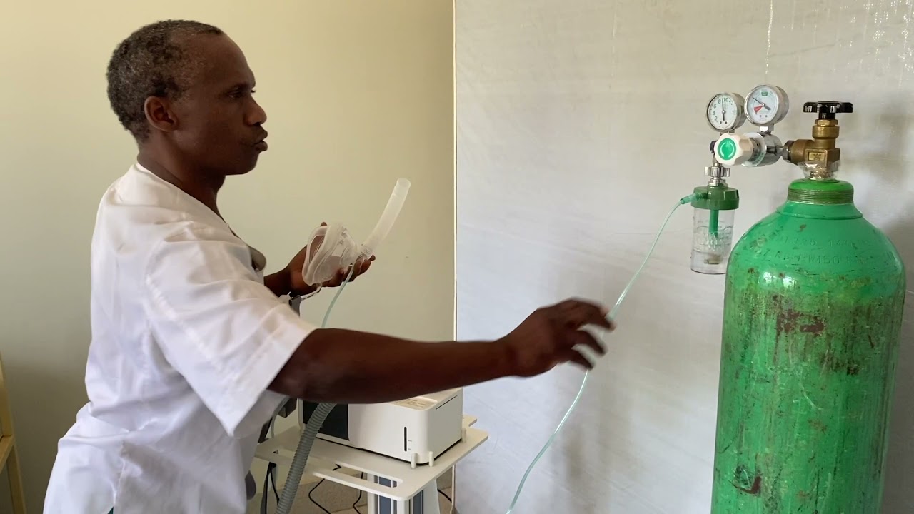 Tutorial uso ventilador Yuwell Breathcare Bilevel. Ventilação mecânica. não invasiva