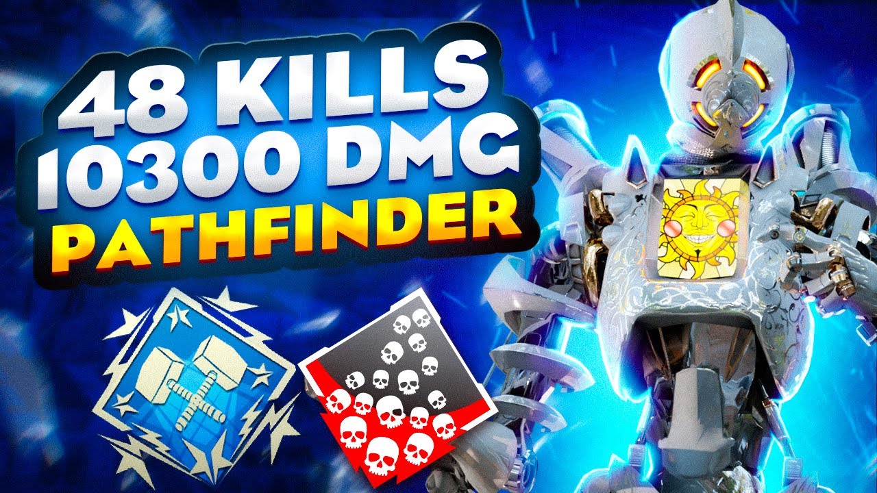 ЗР-185! 48 KILLS & 10300 DMG ON PATHFINDER.EXE, FOR 2 GAMES ! патфайндер апекс легенд гайд реликвия