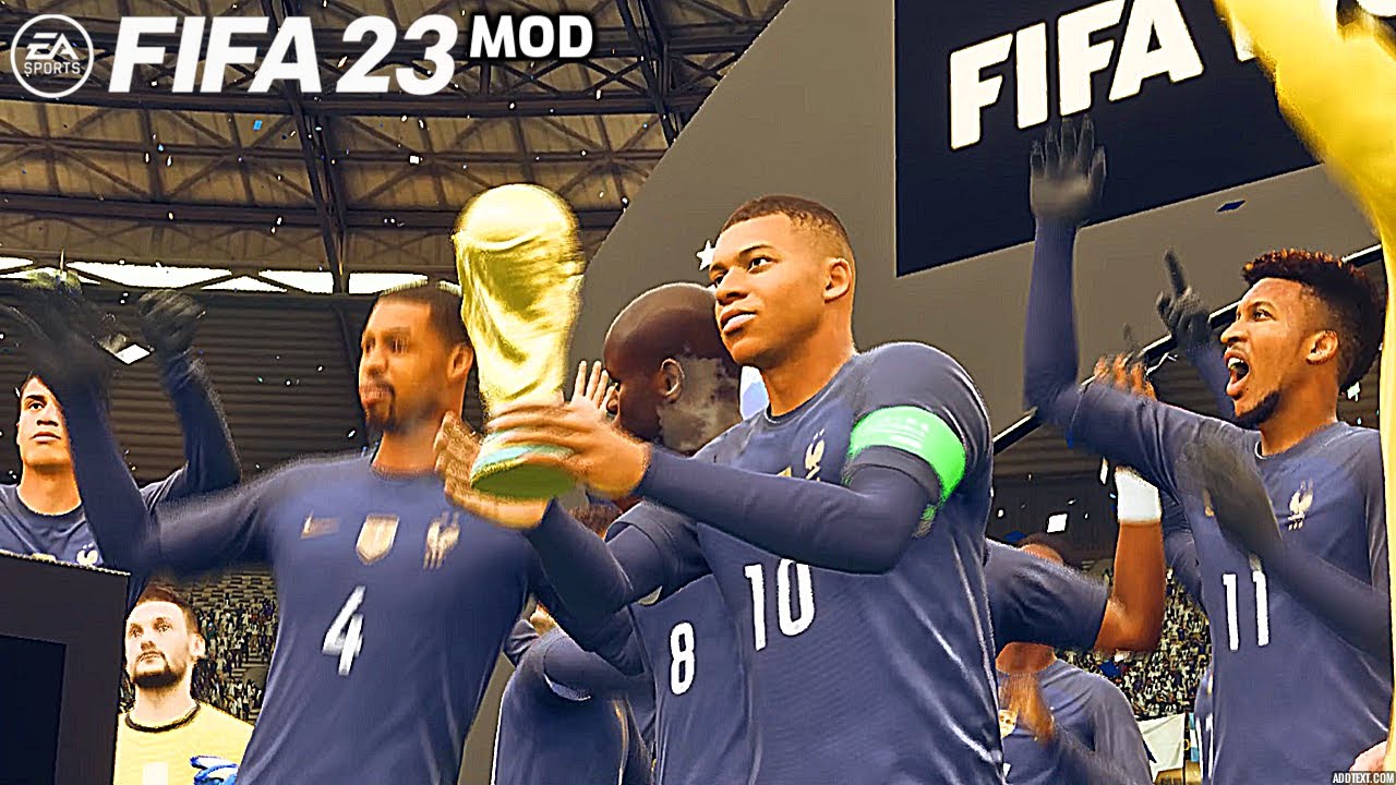 FRANCE vs ARGENTINE Finale Coupe du Monde 2022 FIFA 23 MOD PS5 Realistic Gameplay & Graphic