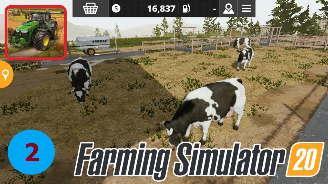 Farming Simulator 20 İnek Ticareti 2. Bölüm FS 2020 Türkçe Oynanış