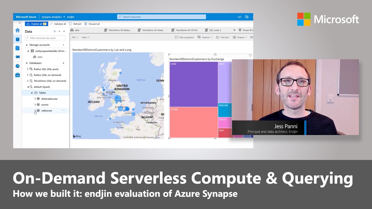 Azure Synapse On-Demand Serverless Compute and Querying | Endjin's Practical Use Case