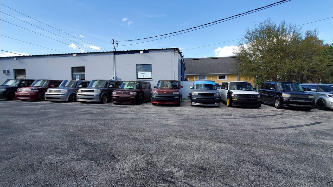 Lakeland Finest Tire Shop, Cars/Trucks/Bikes Show - Scion xB