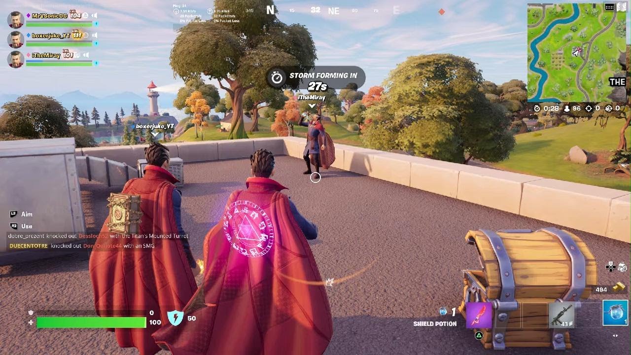 Fortnite Perfect timing: Conjure Weapon