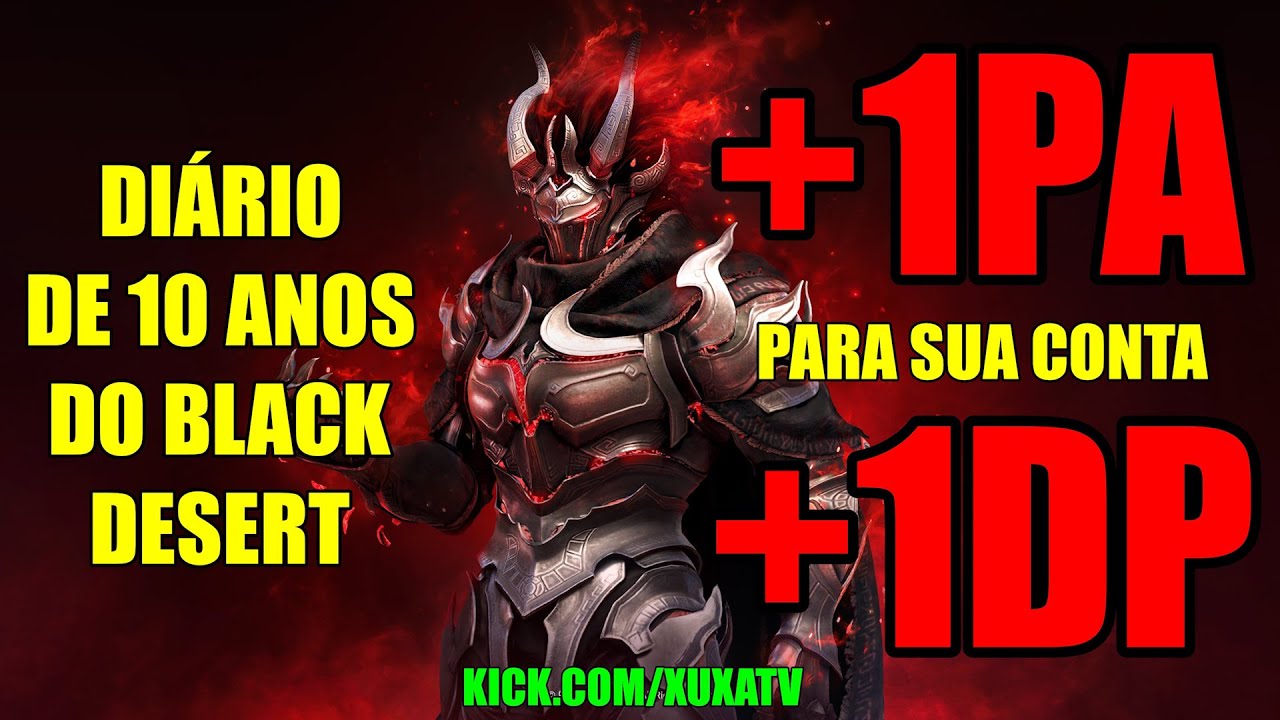+1PA e +1 DP PARA A CONTA - DIÁRIO DE 10 ANOS DO BLACK DESERT - LIVRO 01