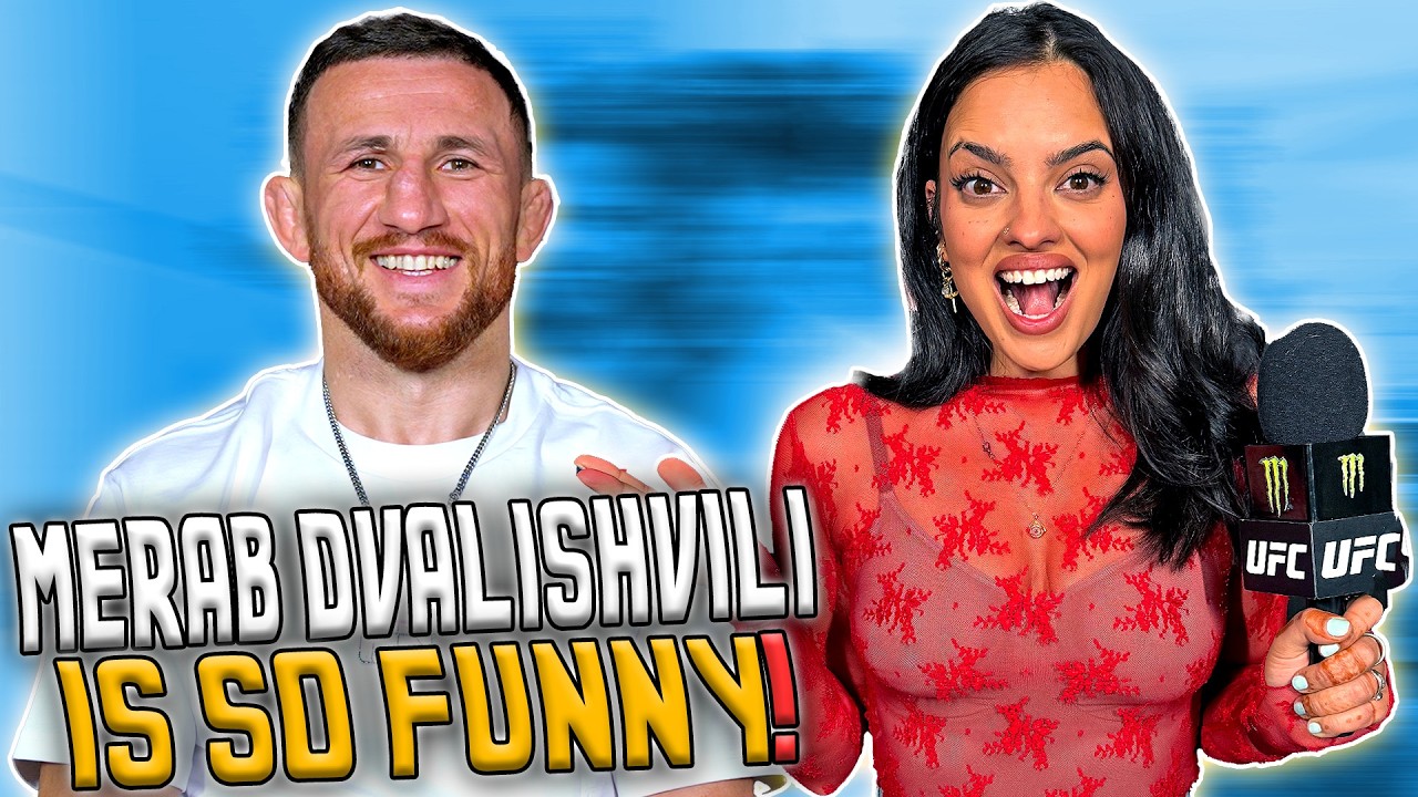 Merab Dvalishvili plans on FINISHING Sean O’Malley & shares his funniest stories! UFC 316