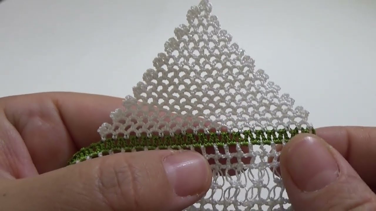 Havlu kenarları için DÜZ KAYA ve TABAN DANTELİ modelim✅