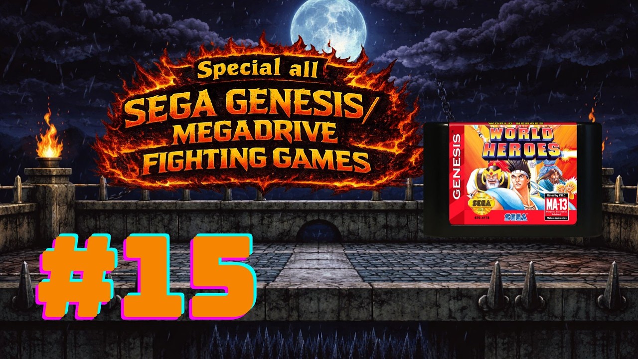 Todos los juegos de pelea Sega Génesis/Megadrive -15- World Héroes