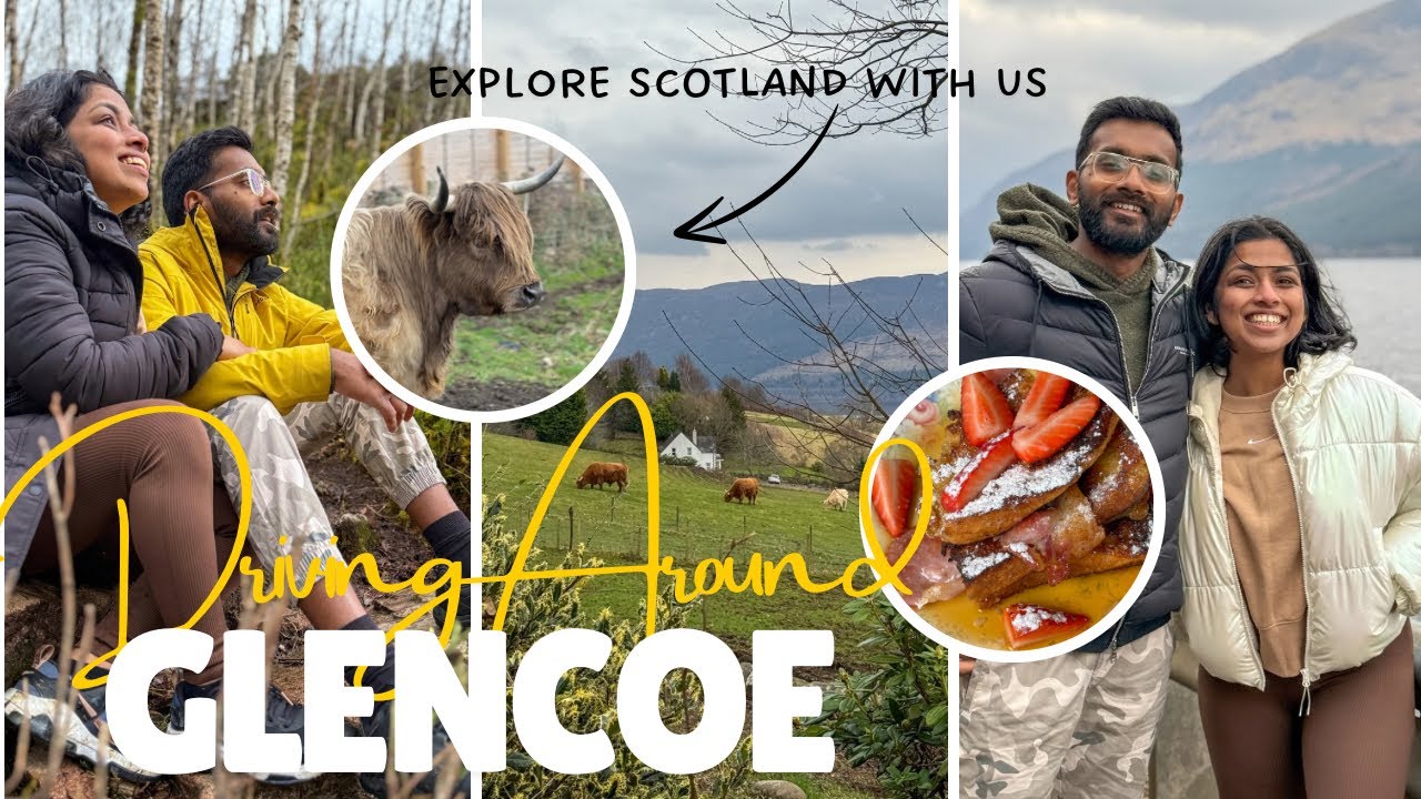 Loch Ness & Drumbuie Hairy Cow Farm | Glencoe Three Sisters Trek | Scotland Day 2