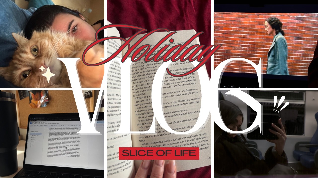 FINALMENTE UN PO’ DI RIPOSO (o quasi) | slice of life: holiday vlog 𑣲