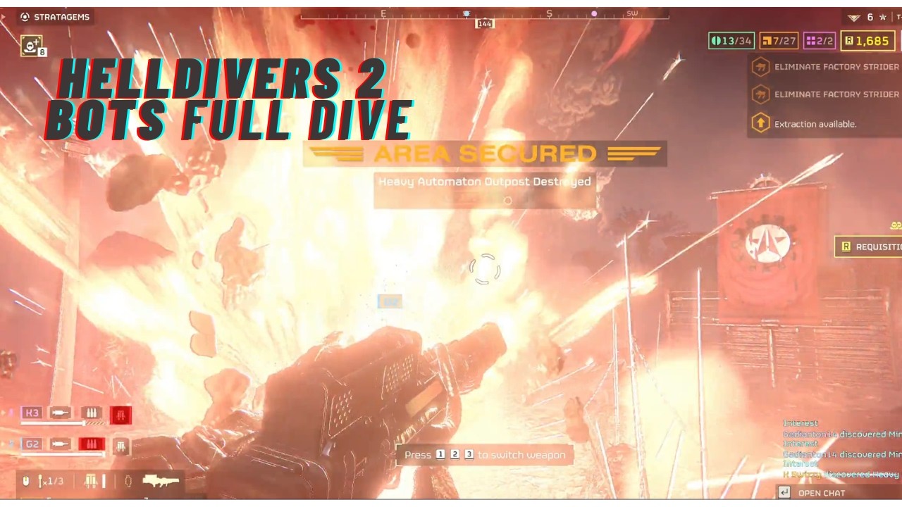 HELLDIVERS 2 - FULL DIVE WITH BOTS