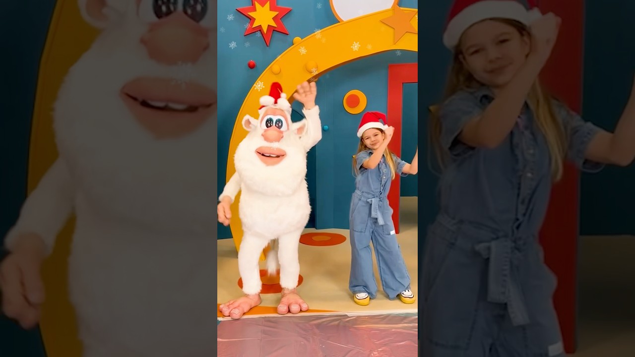 Booba balla Jingle Bell Rock 🔔🎄 #shorts #booba #cartonianimati