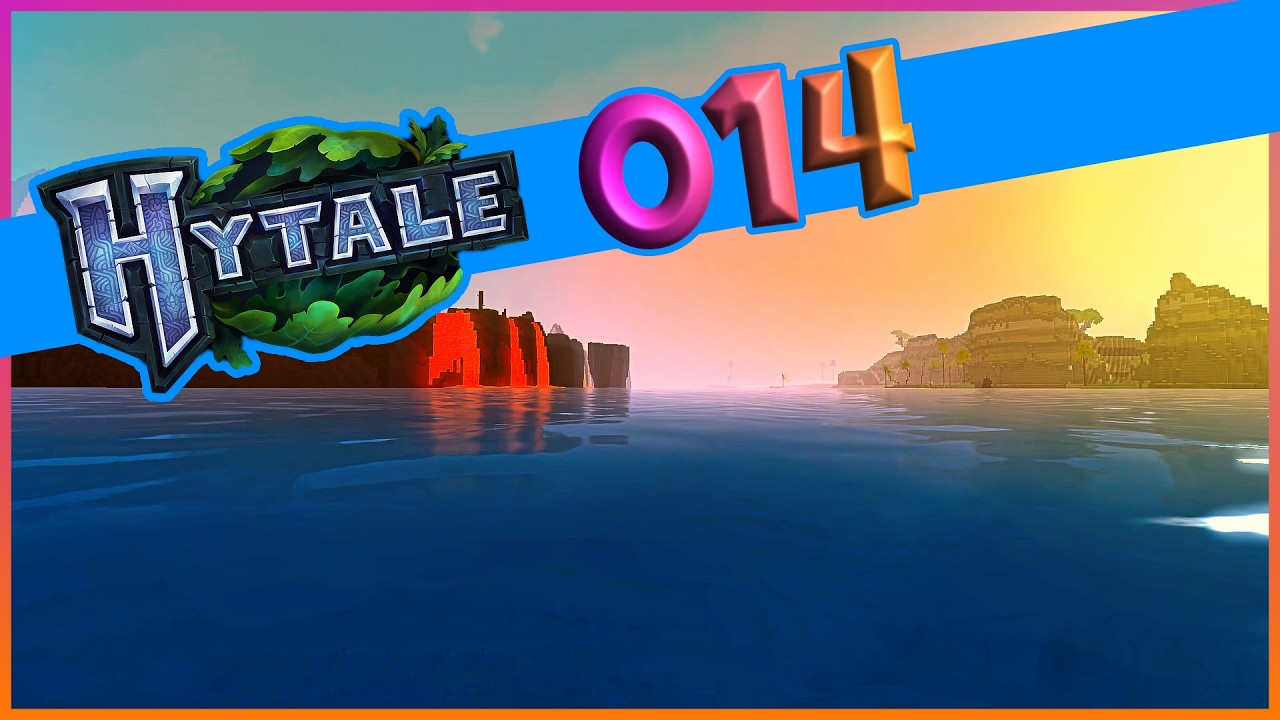 Hytale S01 E014 - Die verlassene Feuerinsel! Der Kampf ums Überleben!