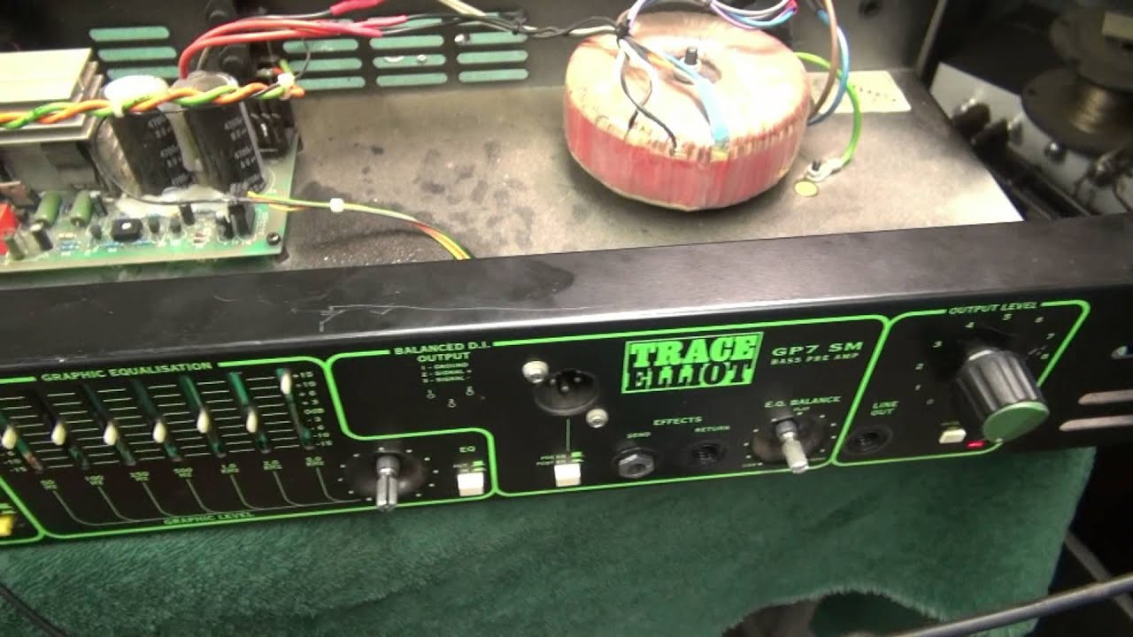 Repair Trace Elliot Solid State Bass Guitar amp by D-lab Electronics