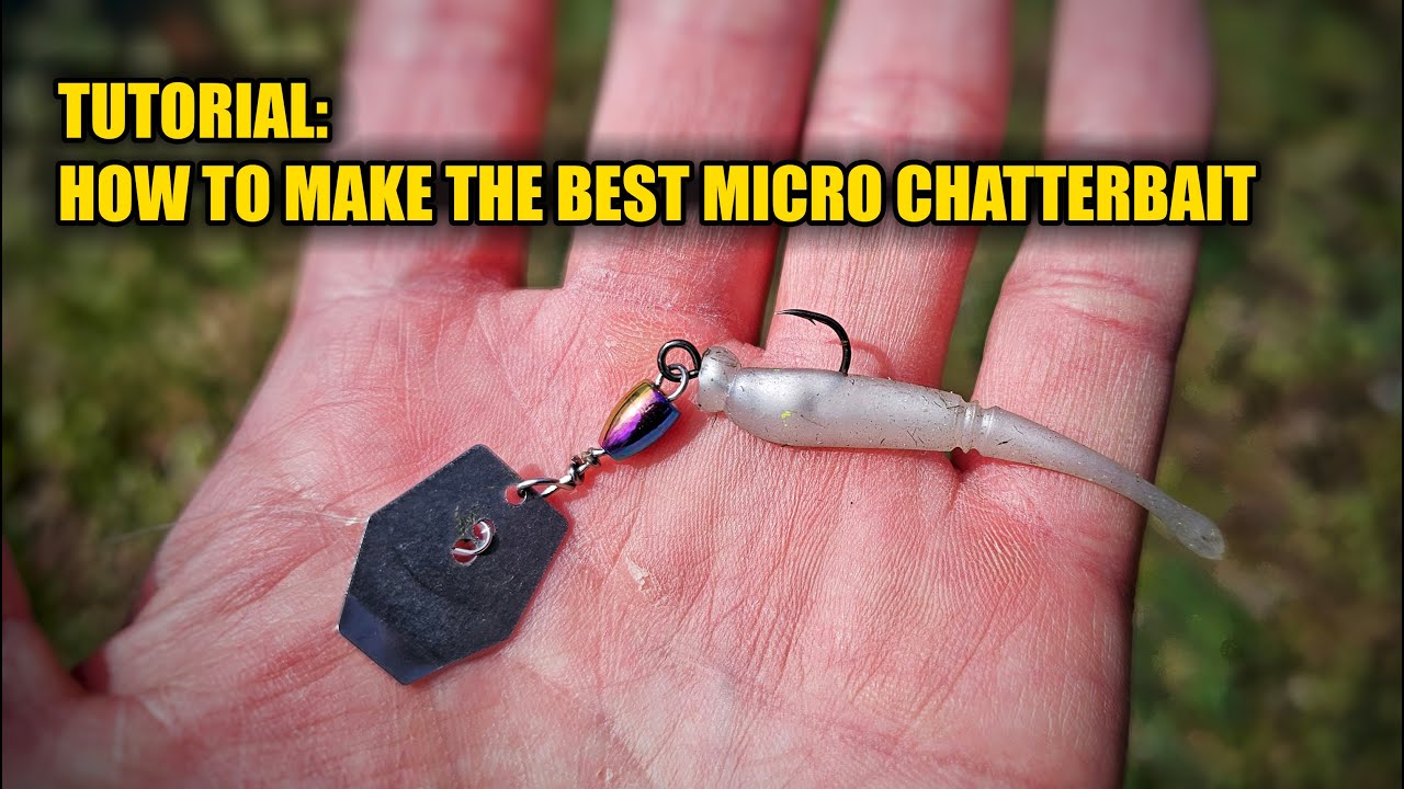 Micro Bladed Swim jig DIY Tutorial - Mukai B-Chatter Inspired and Z-Man Chatterbait Flashback Mini