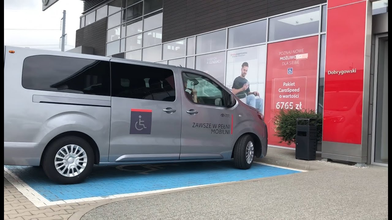 Transport osób z niepełnosprawnością? Tylko z Toyota Mobility!