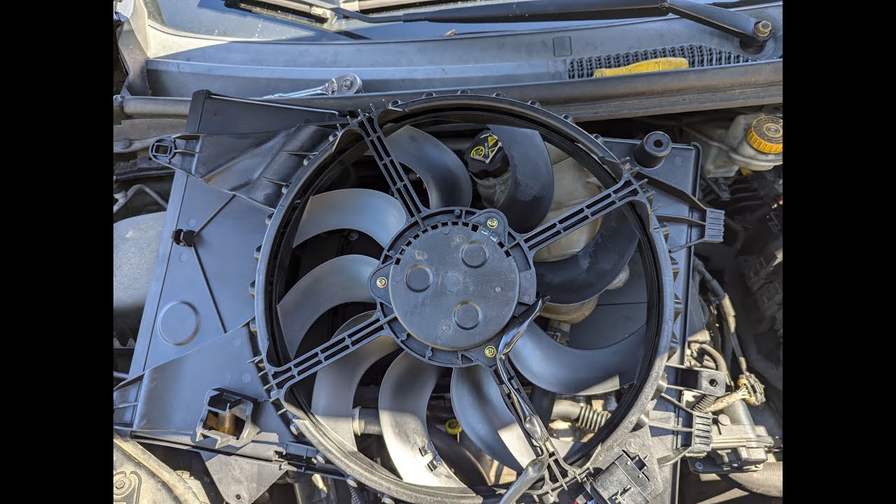 Chevy Sonic radiator fan diagnose and replacement